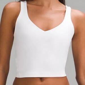 lululemon athletica White Tank Top